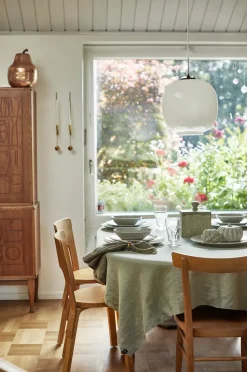 Sunshine tablecloth 145x330 cm, Sage