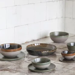 Surface deep plate 19 cm, indi grey