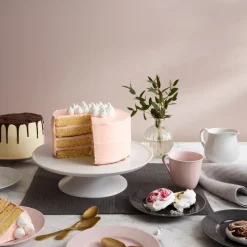 Swedish Grace cake plate 31 cm, snow
