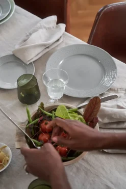 Swedish Grace plate Ø27 cm, Mist (grey)