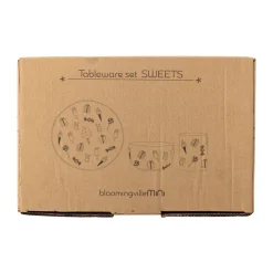 Sweets dinnerware set 3 pieces, Nature