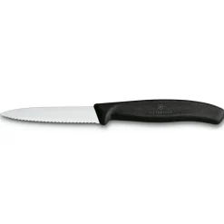 Swiss Classic vegetable-/paring knife 8 cm, Black