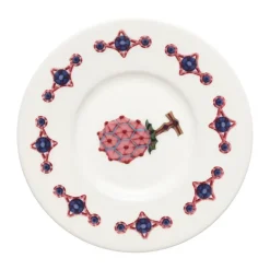 Taika Sato plate Ø16 cm, White-multi coloured