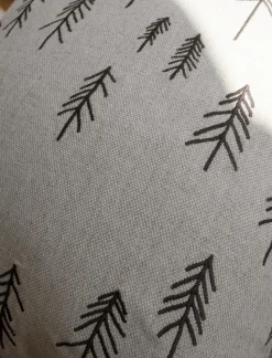 Tall pillowcase 48x48 cm, Brown-nature