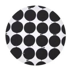 Tallyho trivet Ø 21 cm, Black-white