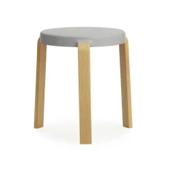 Tap stool, grey-oak