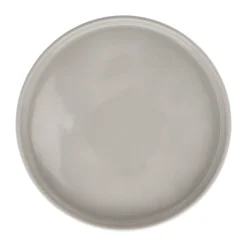 Taper plate 14 cm, Light grey