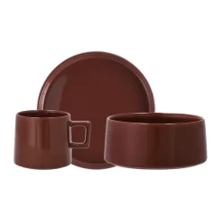 Taper plate 14 cm, Red
