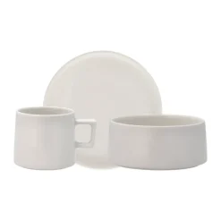 Taper plate 14 cm, White