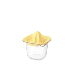 Tasty measuring cup/juice press, Yellow