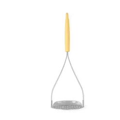 TASTY+ potato masher and ladle 2 pieces, Vanilla yellow