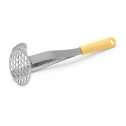 TASTY+ potato masher and ladle 2 pieces, Vanilla yellow