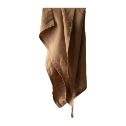 Tell me more kitchen towel linen 50x70 cm, Hazelnut