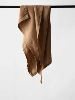 Tell me more kitchen towel linen 50x70 cm, Hazelnut