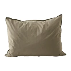 Tell Me More pillowcase cottonn, Olive, 50x60 cm