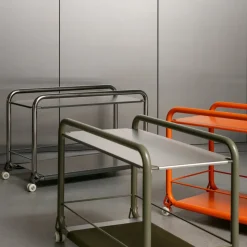 Tension trolley, Chrome-graphite texture