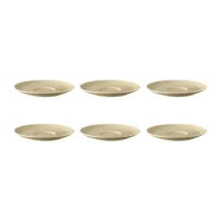 Terra coffee saucer Ø16.1 cm 6-pack, Sand Beige