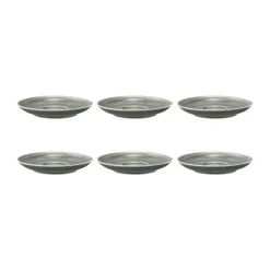 Terra coffee saucer Ø12 cm 6-pack, Pearl Grey