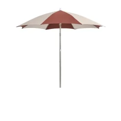 Terrazza Octagon parasol, Off-white-burgundy
