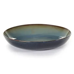 Terres de Rêves pasta plate 23.5 cm, blue grey-dark blue