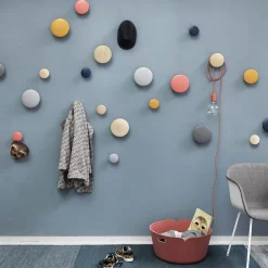 The Dots coat hook ash, Extra small