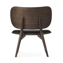 The Lounge Chair lounge chair, leather black, sirka grey stand