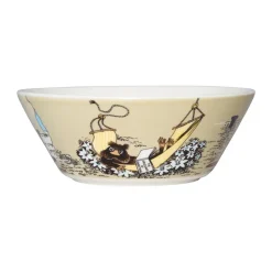 The Muskrat Moomin bowl Ø15 cm, Beige