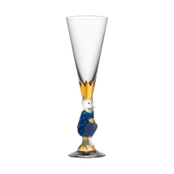 The Sparkling Devil champagne glass 19 cl, Blue