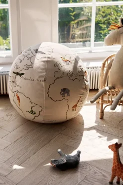 The world sit pouf, Off white