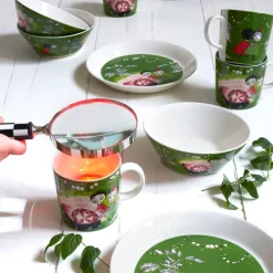 Thingumy & Bob King's Ruby Moomin mug, green