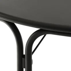 Thorvald SC98 dining table Ø115 cm, Black