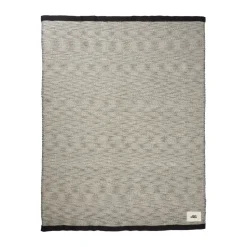 Thread felt 140x180 cm, Black & White