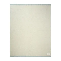 Thread felt 140x180 cm, Blue & White