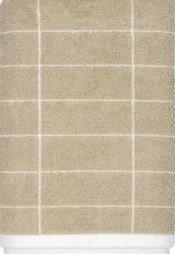Tile Stone guest towel 38x60 cm 2 pack, Sand-off white