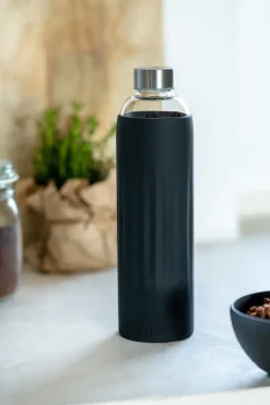 To Go & To Stay flask 1 L, Black