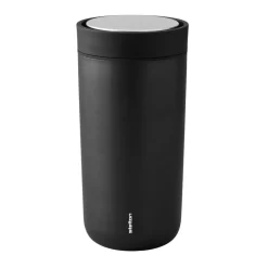 To Go Click mug 0.4 l, black metallic