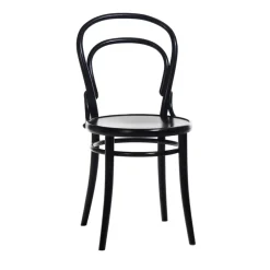Ton no.14 chair, Black stainedB123-New veneer seat