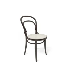 Ton no.14 chair, Coffee B4-New rattan seat