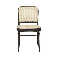 Ton no.811 chair rattan, Coffee B4-New rattan