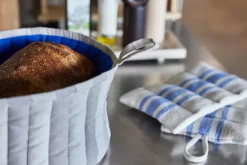 Toppu bread basket Ø24 cm, Clay-Optic Blue