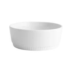 Toulouse soup bowl straight edge Ø 14cm, White