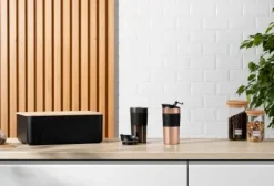 Travel mug 35 cl, Gun metal