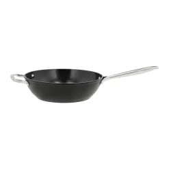 Travo ceramic non-stick wok pan 28 cm, Black-aluminium