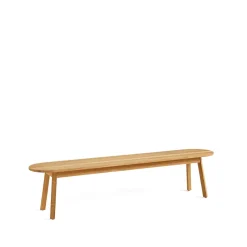 Triangle Leg bench, Oiled oak 150 cm