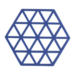 Triangle trivet, Indigo