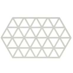 Triangle trivet large, Warm grey