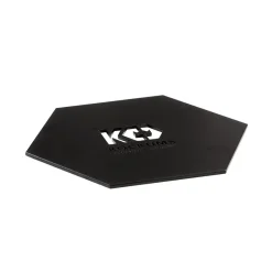 Trivet 19x16.5 cm, Black