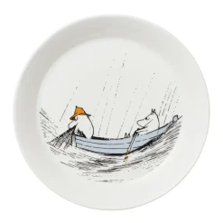 True to its origins Moomin plate 2017, white