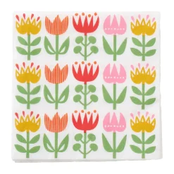 Tulip napkin 33x33 cm 20-pack, Multi