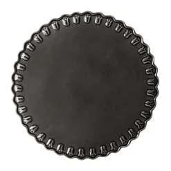 Tulipa cake plate Ø30 cm, Almost black